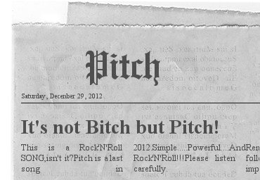 Pitch