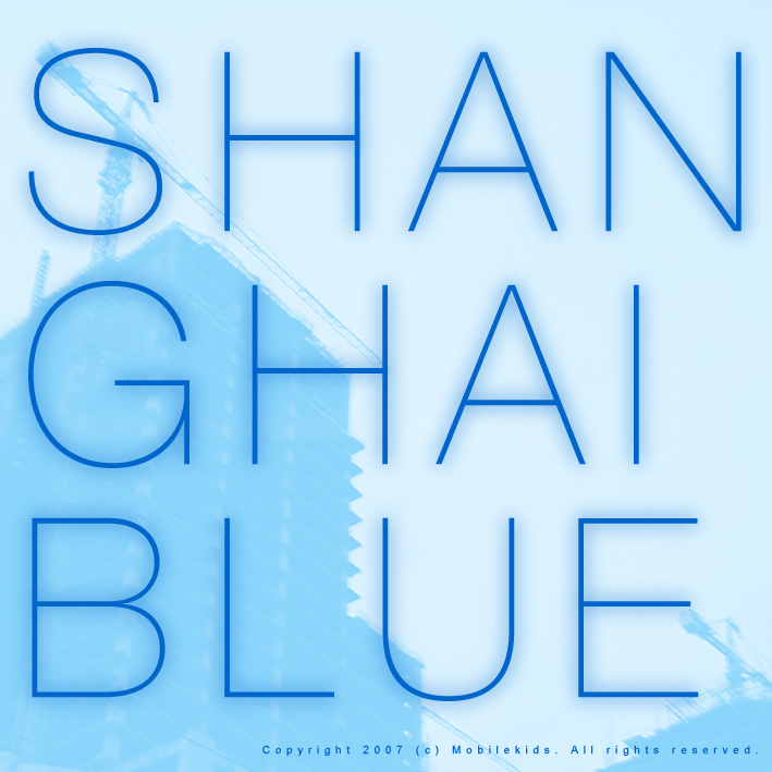 SHANGHAI BLUE