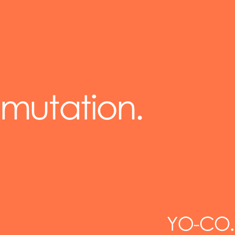 mutation. -