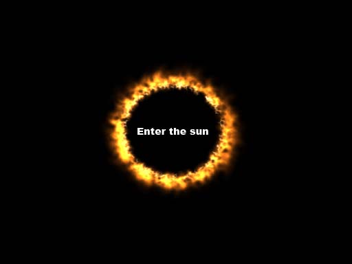 enter the sun