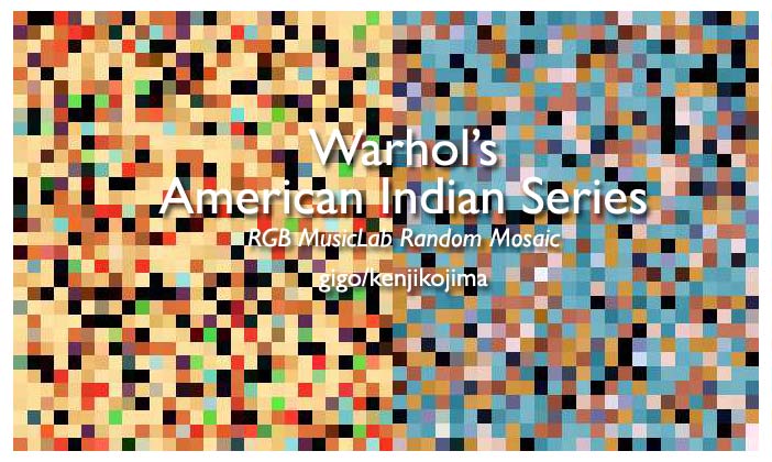 Warhol's American Indian Series