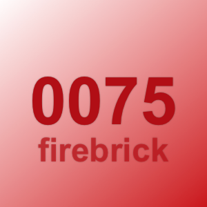 0075 firebrick