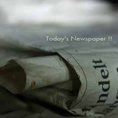 Today's Newspaper !!