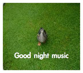 Good night music