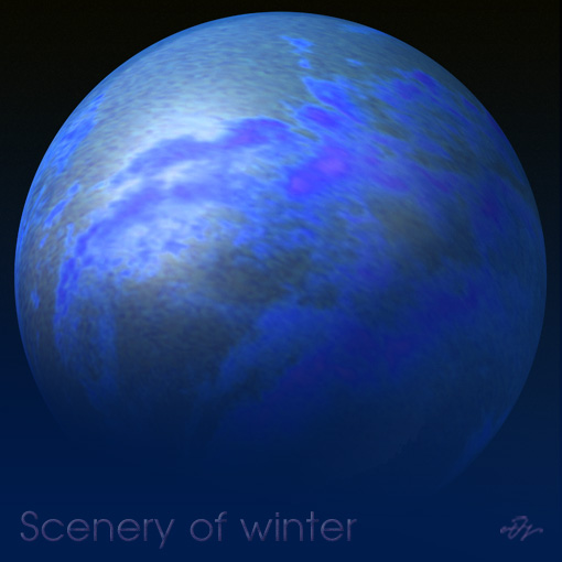 Scenery of winter