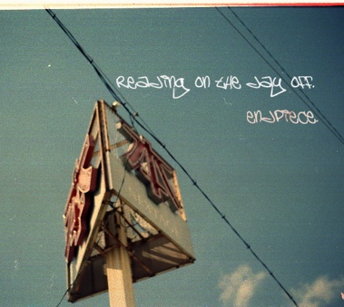 reading on the day off.